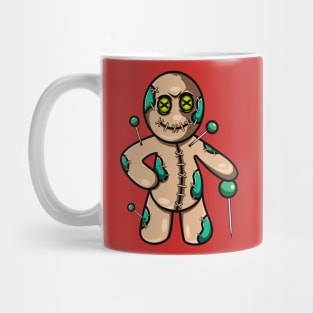 Voodoo Doll Blue Mug